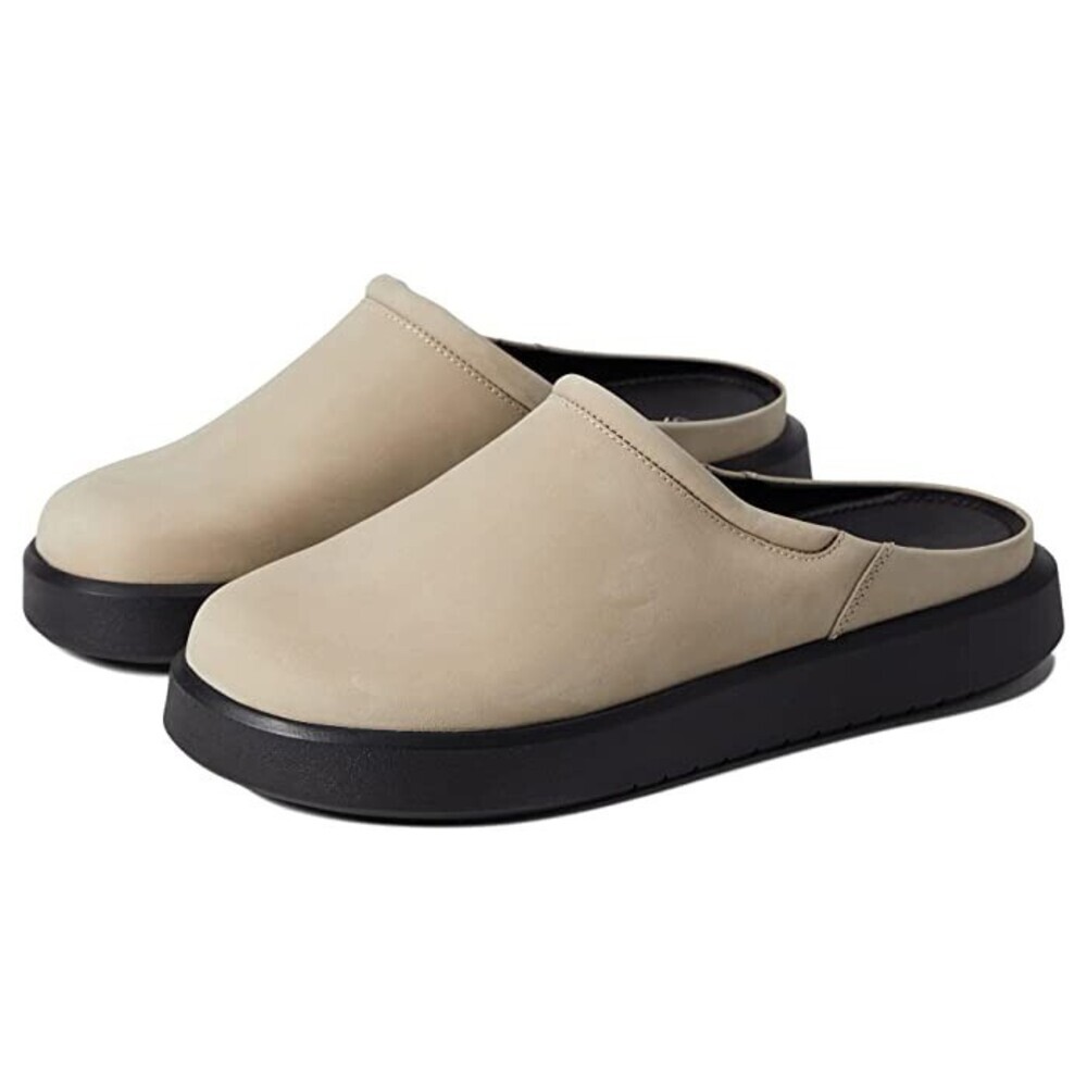 Vagabond Shoemakers Nate Slip In Womens 9 Clog Tan Leather Casual Shoes JOBB1724